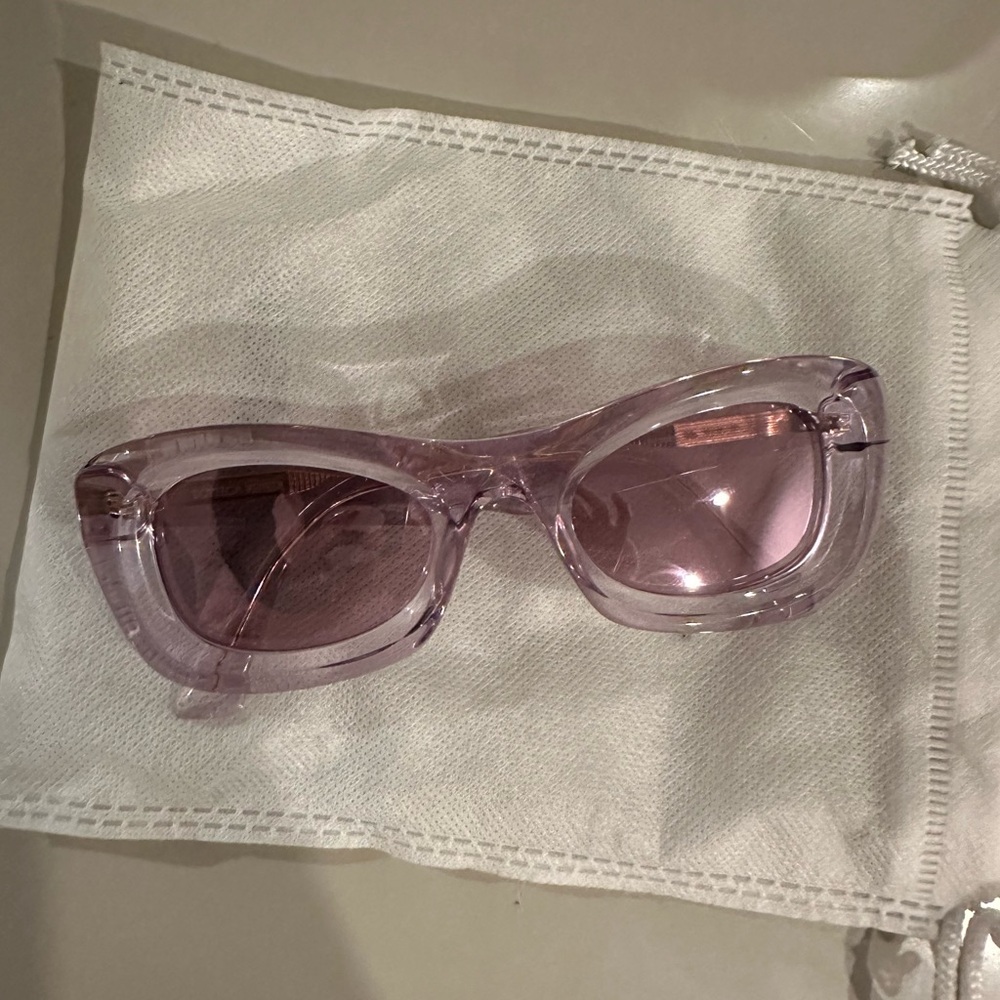 Bottega Veneta Pink Sunglasses